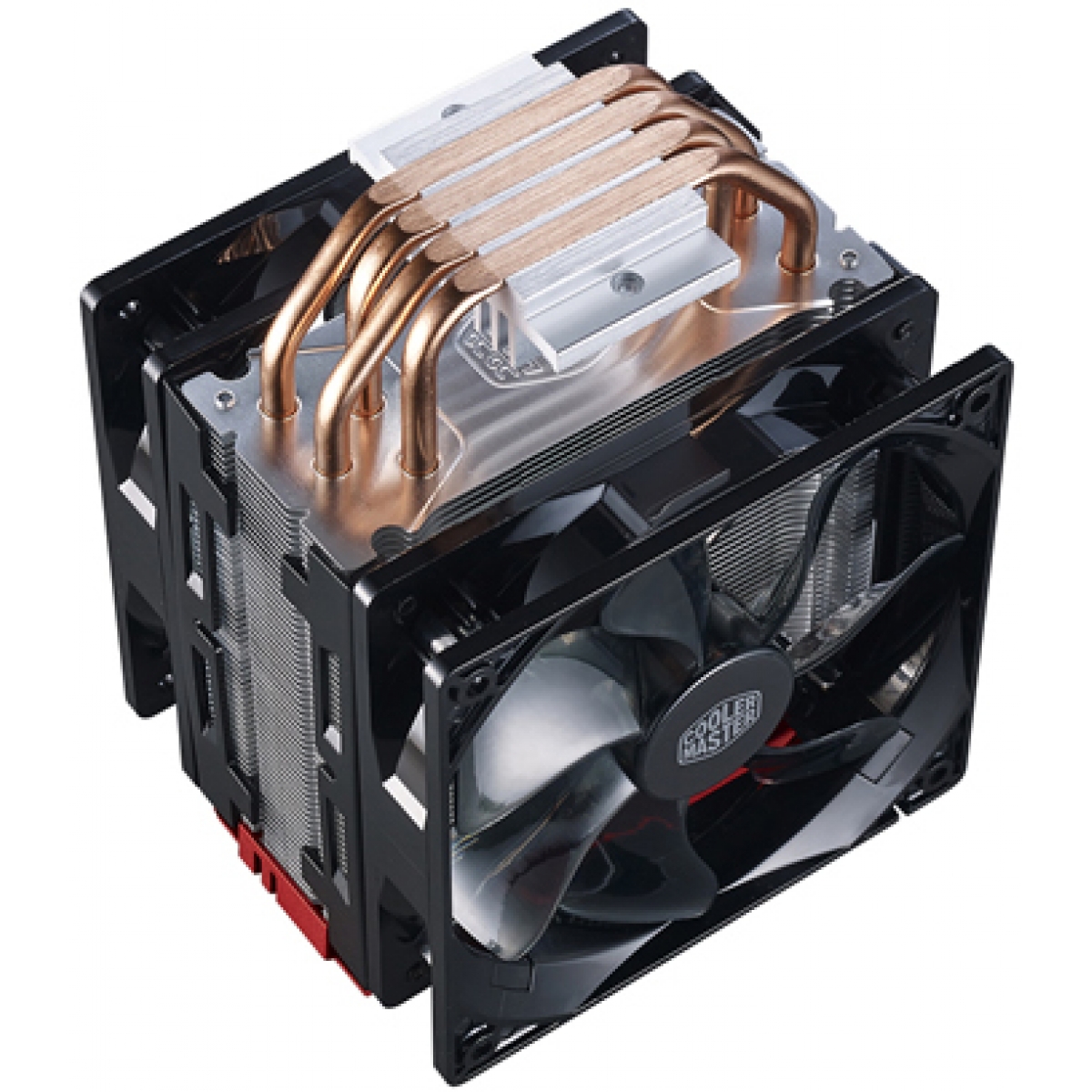 Cooler para Processador Cooler Master Hyper 212, LED Turbo Red 120mm, Intel-AMD, RR-212TR-16PR-R1