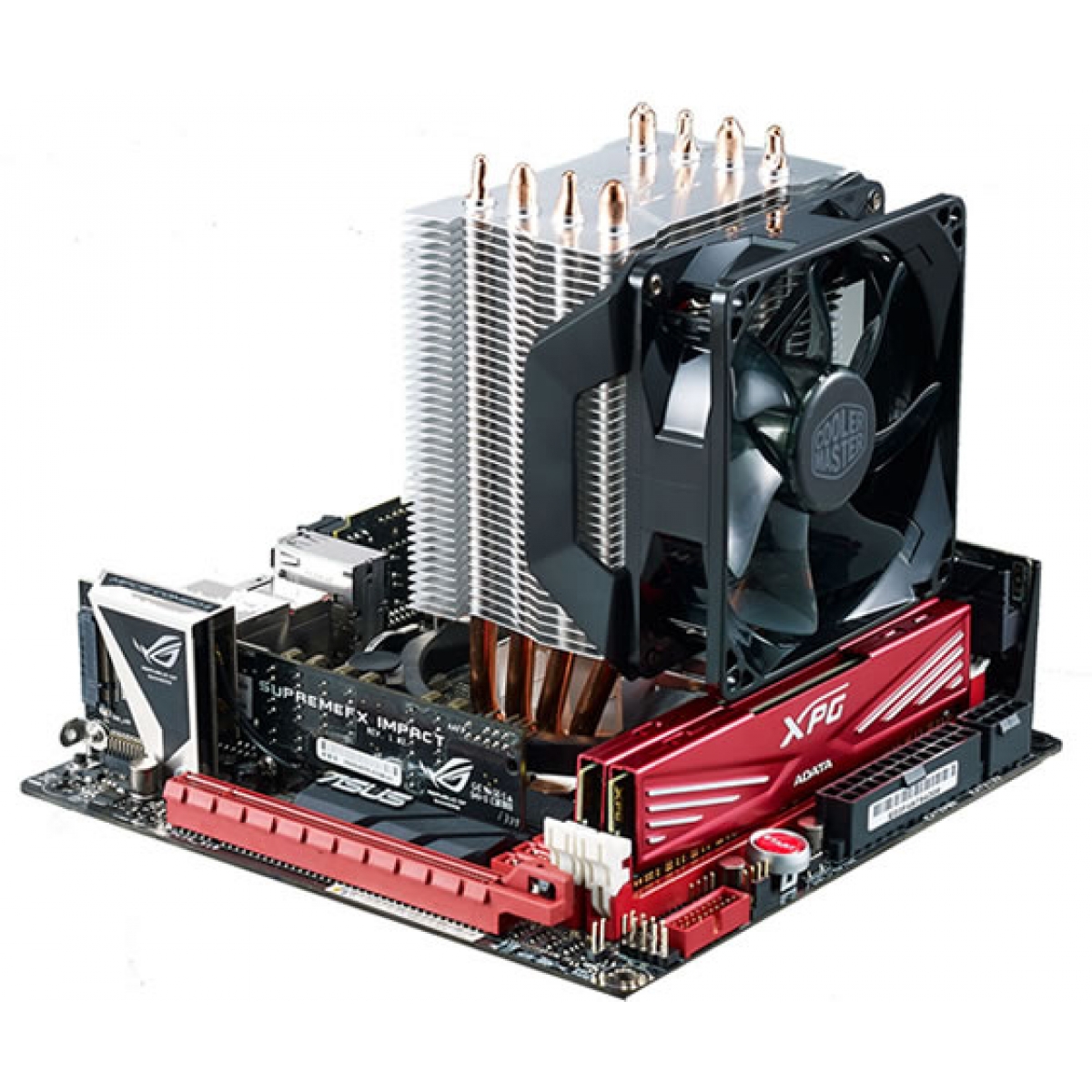 Cooler para Processador Cooler Master HYPER H411R, 92mm, Intel-AMD, RR-H411-20PW-R1