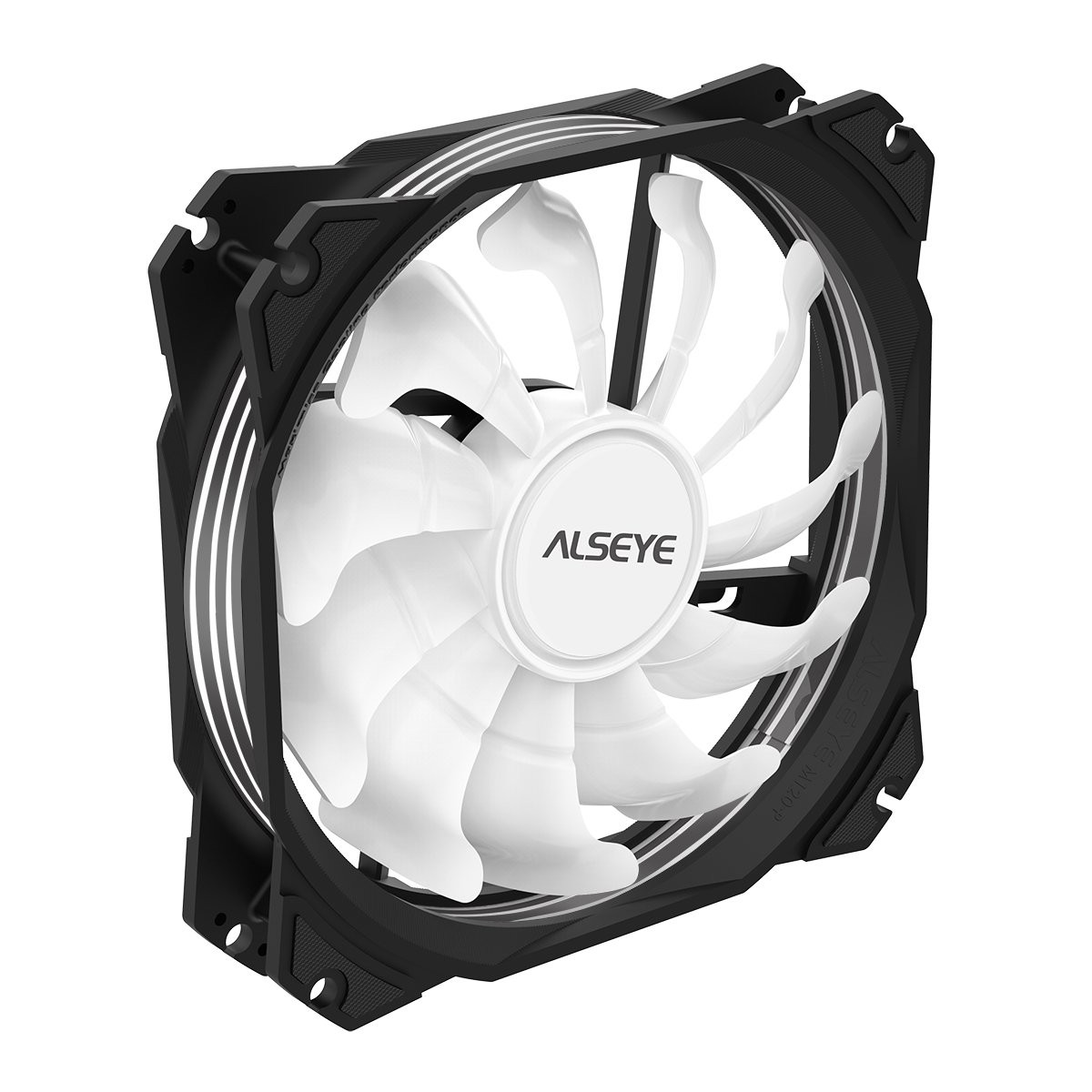 Cooler para Gabinete Alseye M120-P Black, RGB, 120mm