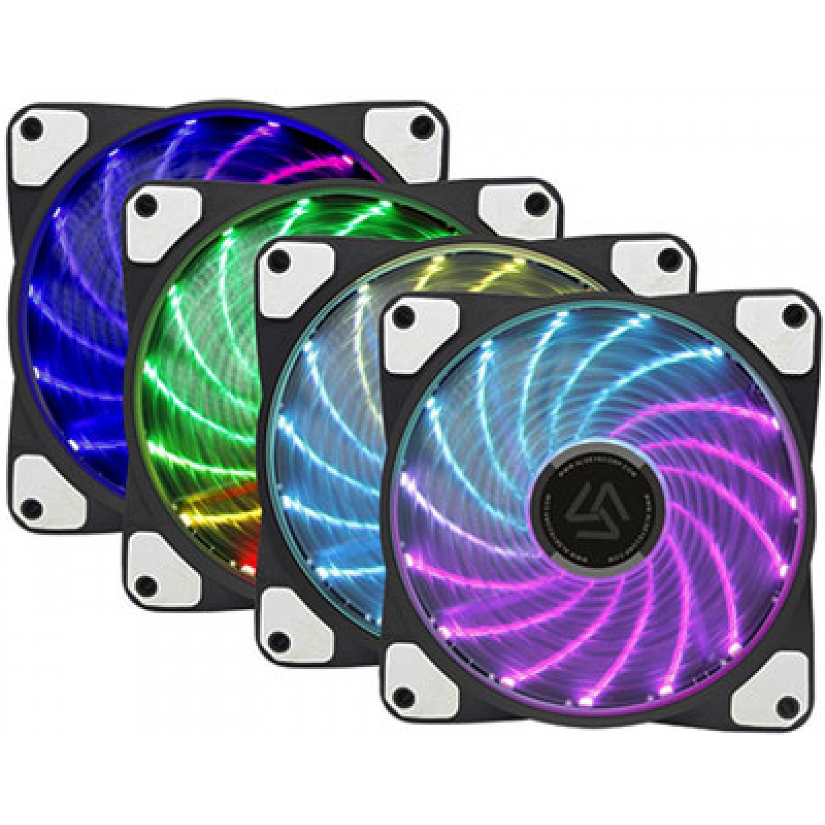 Cooler Para Gabinete Alseye SoonCool Rainbow RGB 120MM SC-120-RR 