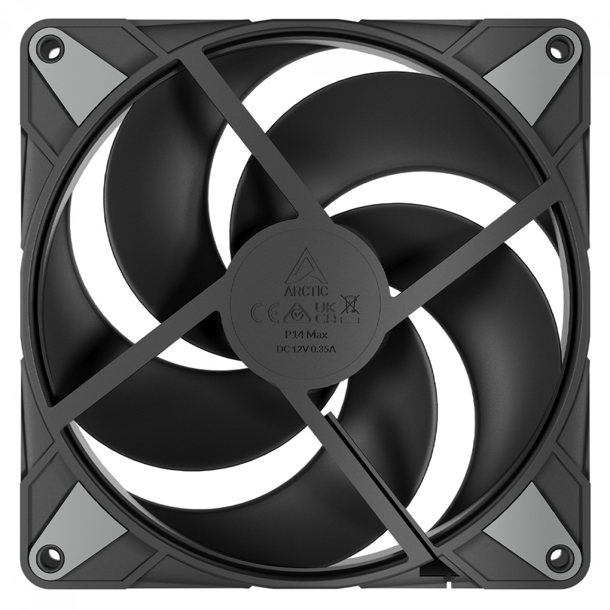 Cooler Para Gabinete Arctic P14 Max, 140mm, PWM, Preto, ACFAN00287A - Open Box