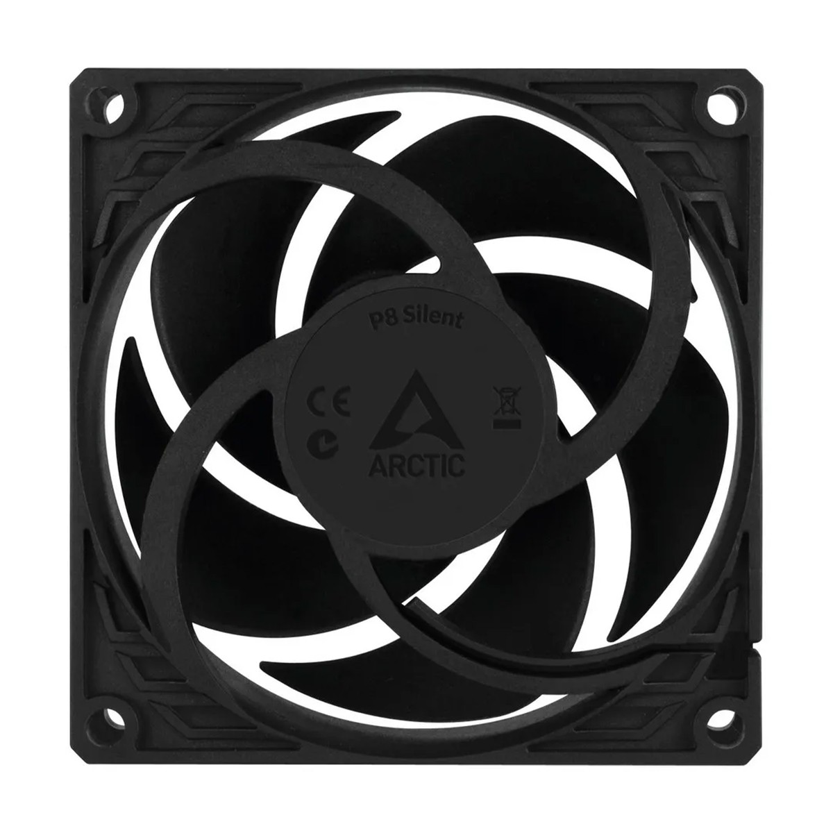 Cooler Para Gabinete Arctic P8 Silent, 80mm, Preto, ACFAN00152A