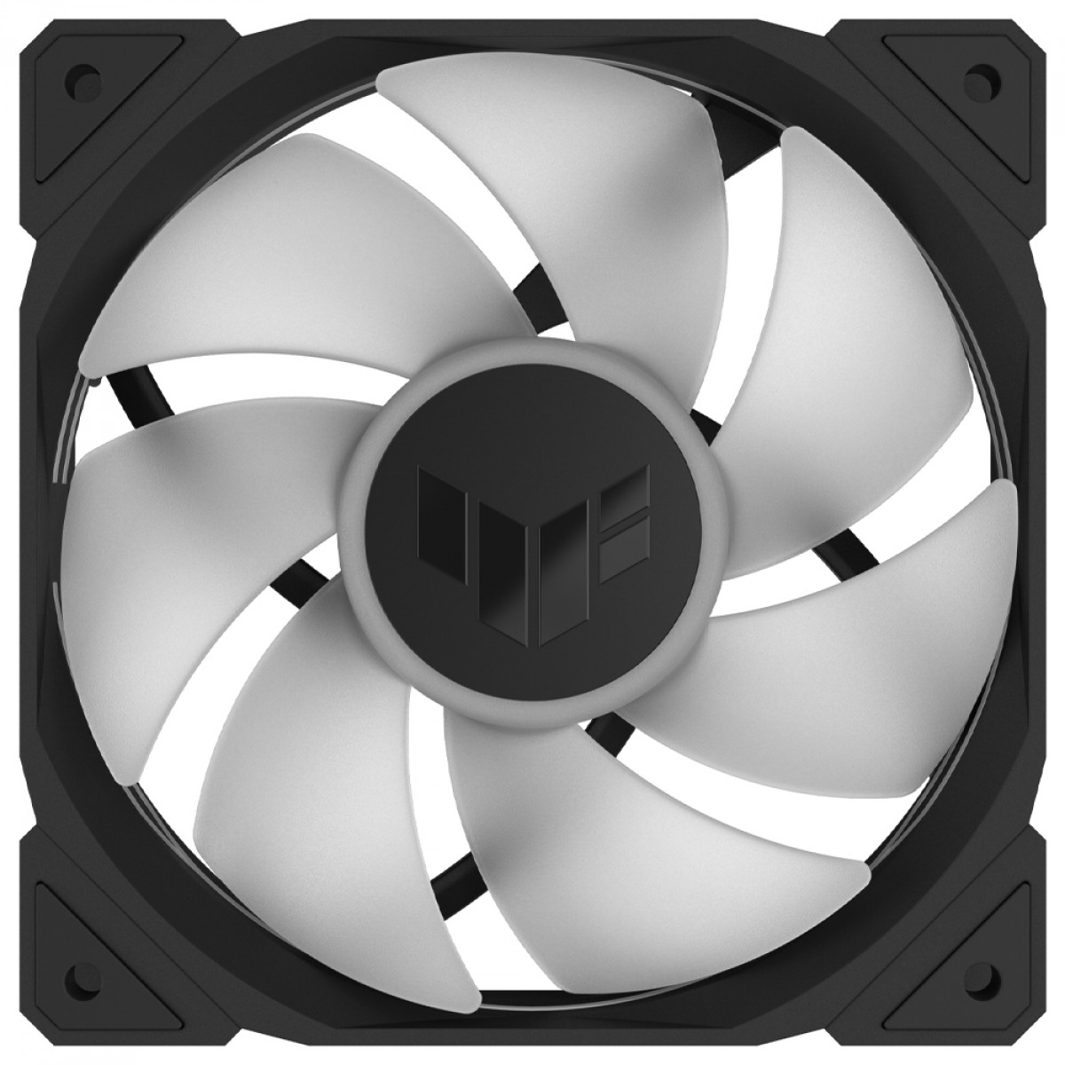 Cooler Para Gabinete Asus TUF Gaming TR120 Reverse Blade, ARGB, 120mm, PWM, Preto, 90DA00D0-B00000