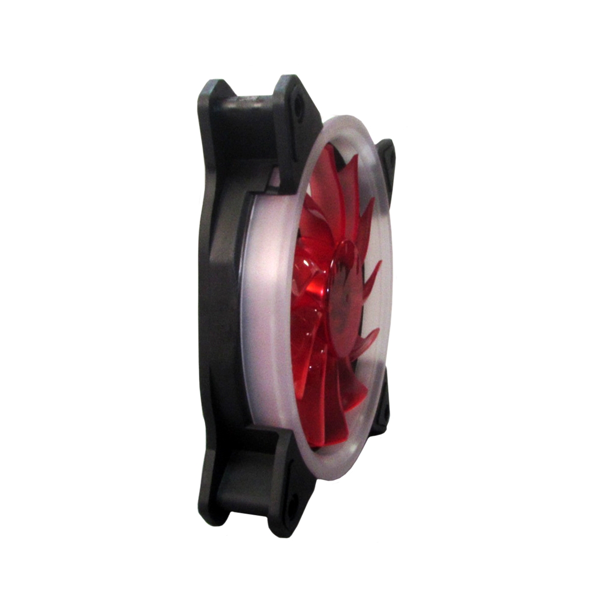 Cooler para Gabinete Bluecase Gamer Ring, LED Red 120mm, BFR-05R