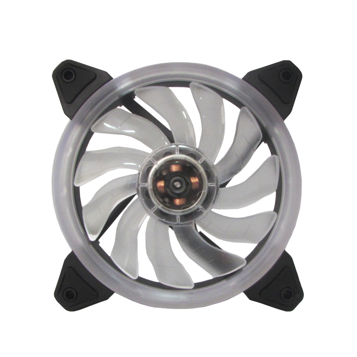 Cooler para Gabinete Bluecase Gamer Ring BFR-05W LED Branco 120mm