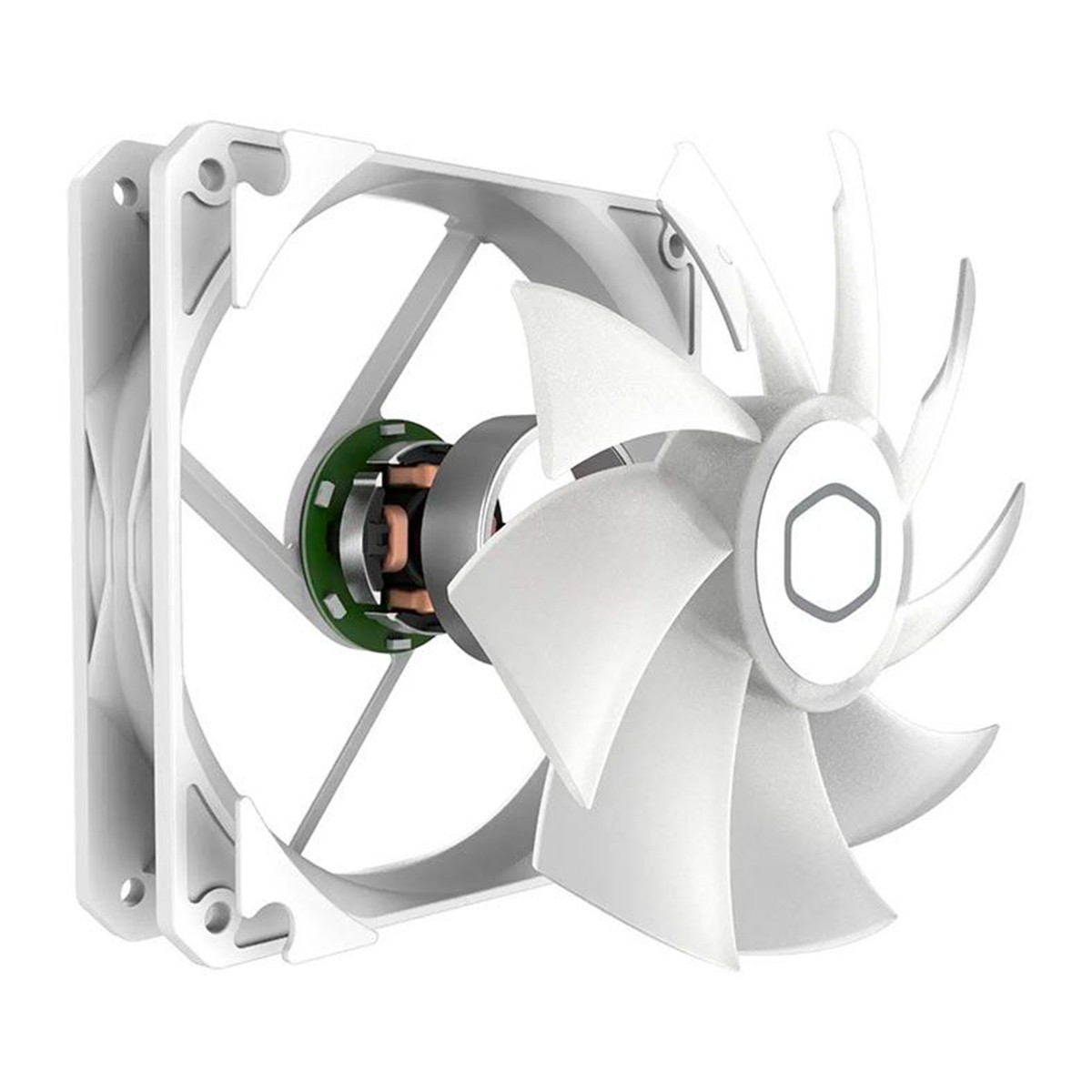 Cooler Para Gabinete Cooler Master MasterFan MF120 Lite, 120mm, ARGB, Branco, MFW-B2DW-17NPA-R1