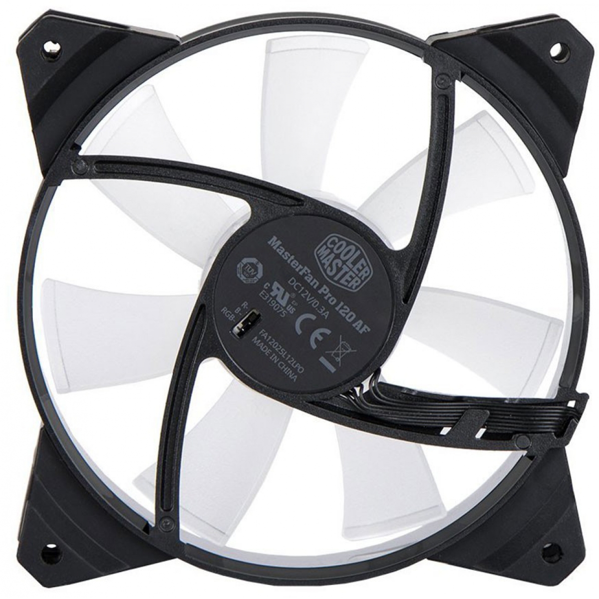 Cooler Para Gabinete Cooler Master MasterFan Pro 120 Air Flow RGB 120mm, MFY-F2DN-11NPC-R1