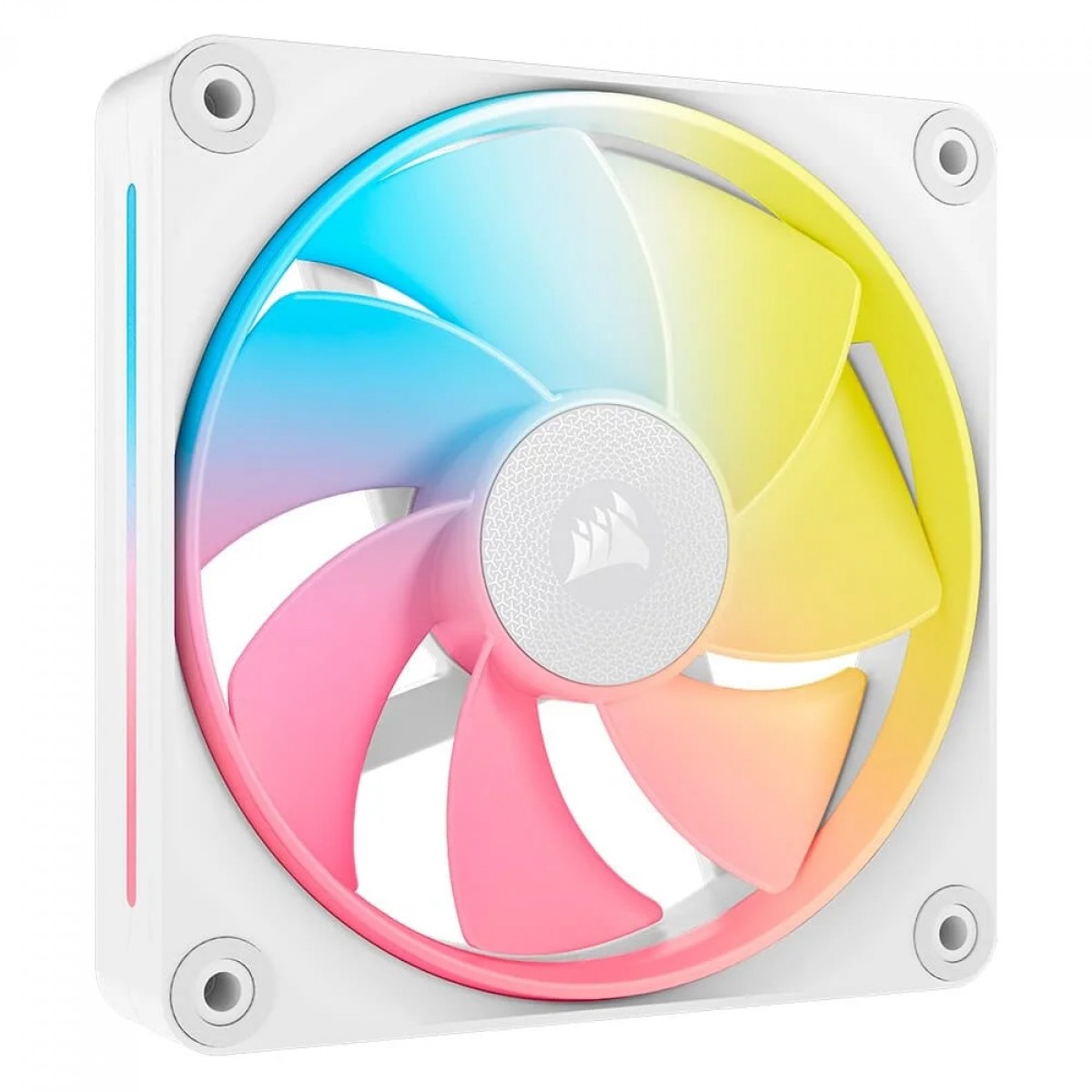 Cooler Para Gabinete Corsair iCUE LINK LX120-R, RGB, Reverse, 120mm, Branco, CO-9051053-WW