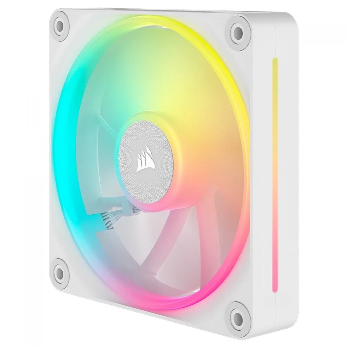 Cooler Para Gabinete Corsair iCUE LINK LX120, RGB, 120mm, Branco, CO-9051029-WW