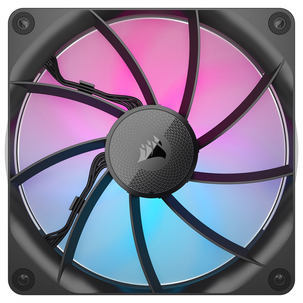 Cooler Para Gabinete Corsair iCUE LINK RX140, RGB, 140mm, PWM, Preto, CO-9051019-WW - Open Box