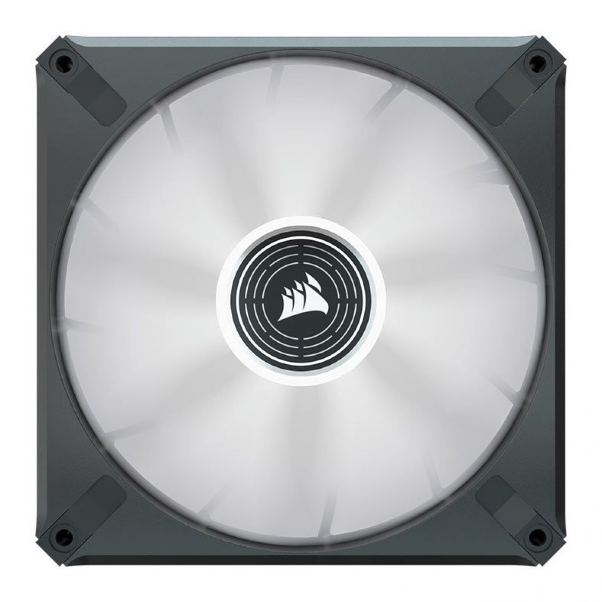 Cooler para Gabinete Corsair ML140, LED ELITE, Led White, 140mm, Black, CO-9050124-WW