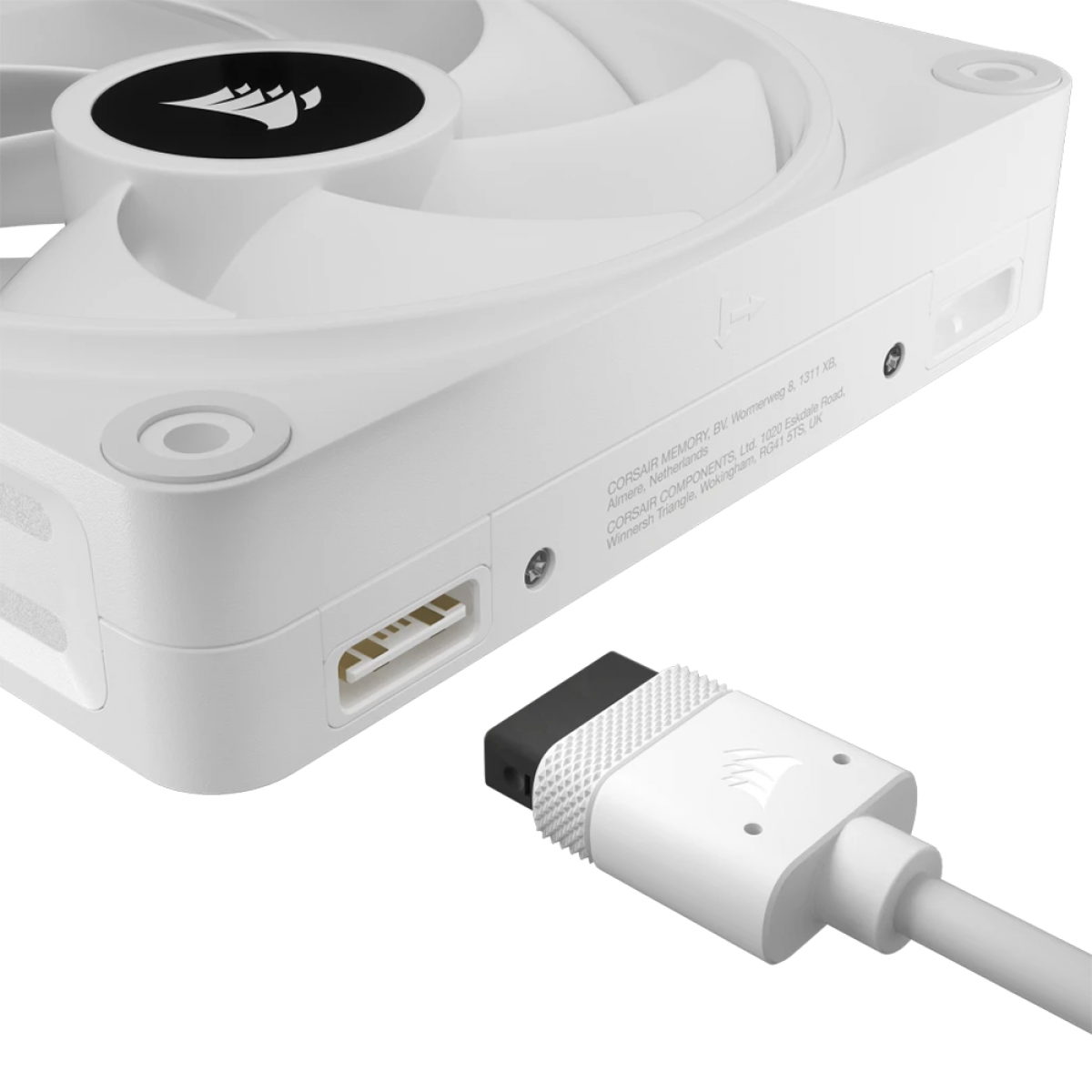 Cooler Para Gabinete Corsair QX140 RGB, iCUE Link, 140mm, Branco, CO-9051007-WW