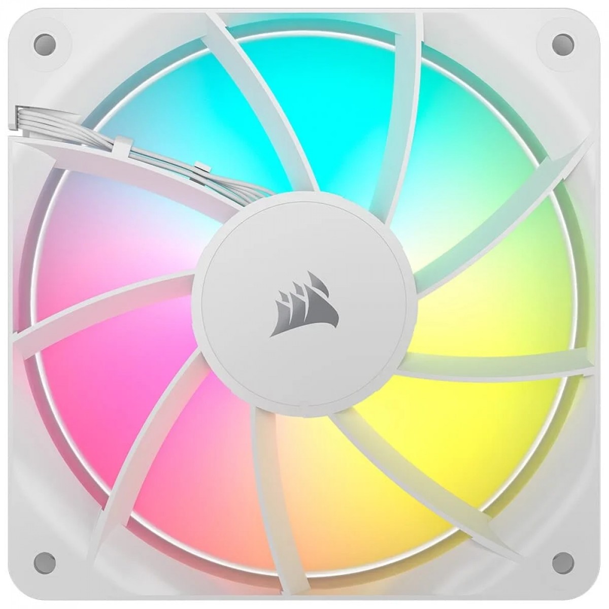 Cooler Para Gabinete Corsair RS120, ARGB, 120mm, Branco, CO-9050184-WW