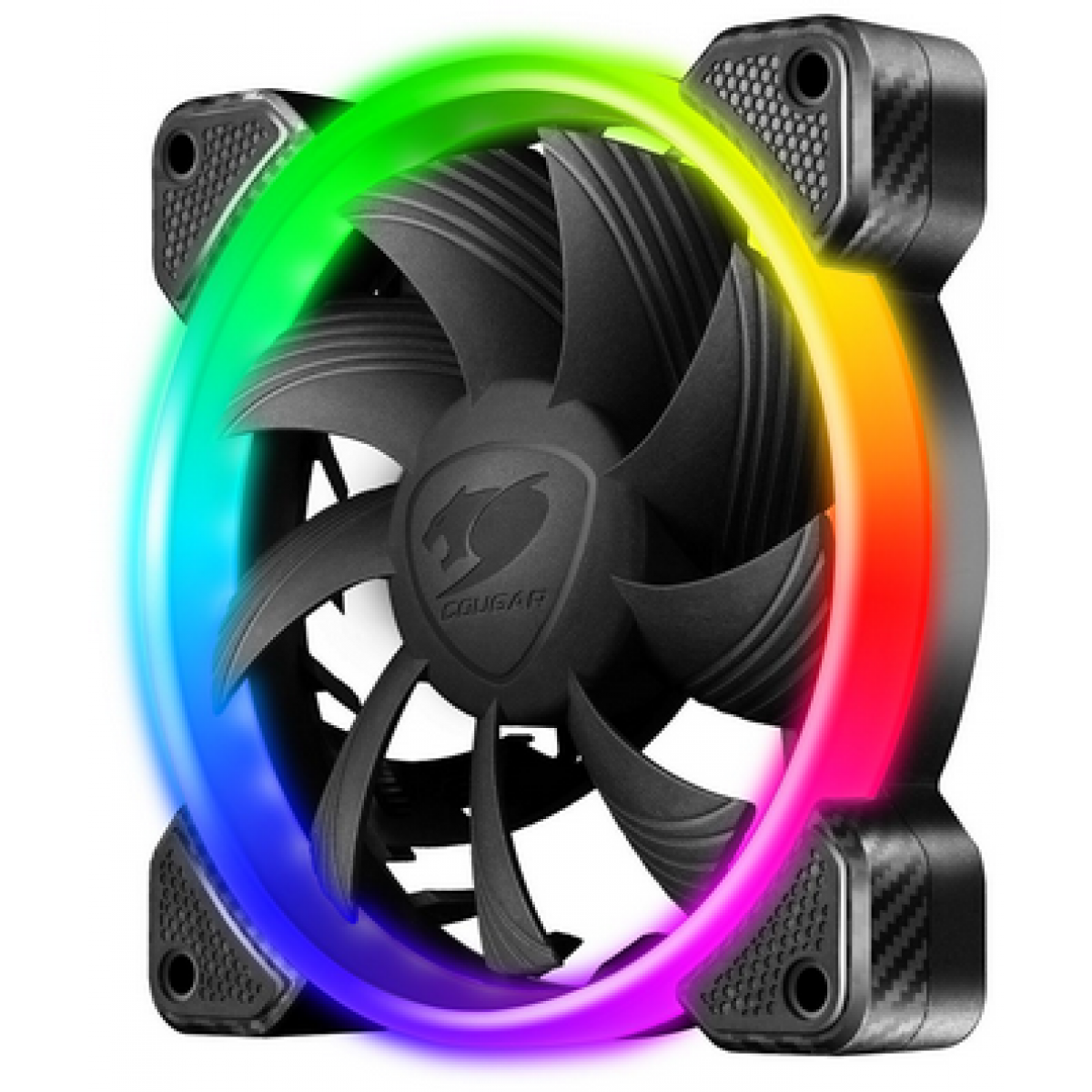 Cooler para Gabinete Cougar Vortex RGB FCB 120mm, CF-V12FB-RGB