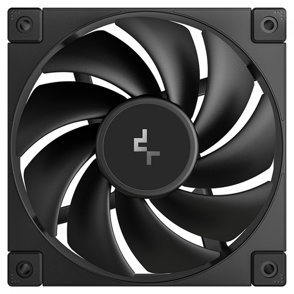 Cooler Para Gabinete DeepCool FD12, 120mm, PWM, Preto, R-FD12-BKNPN1-G