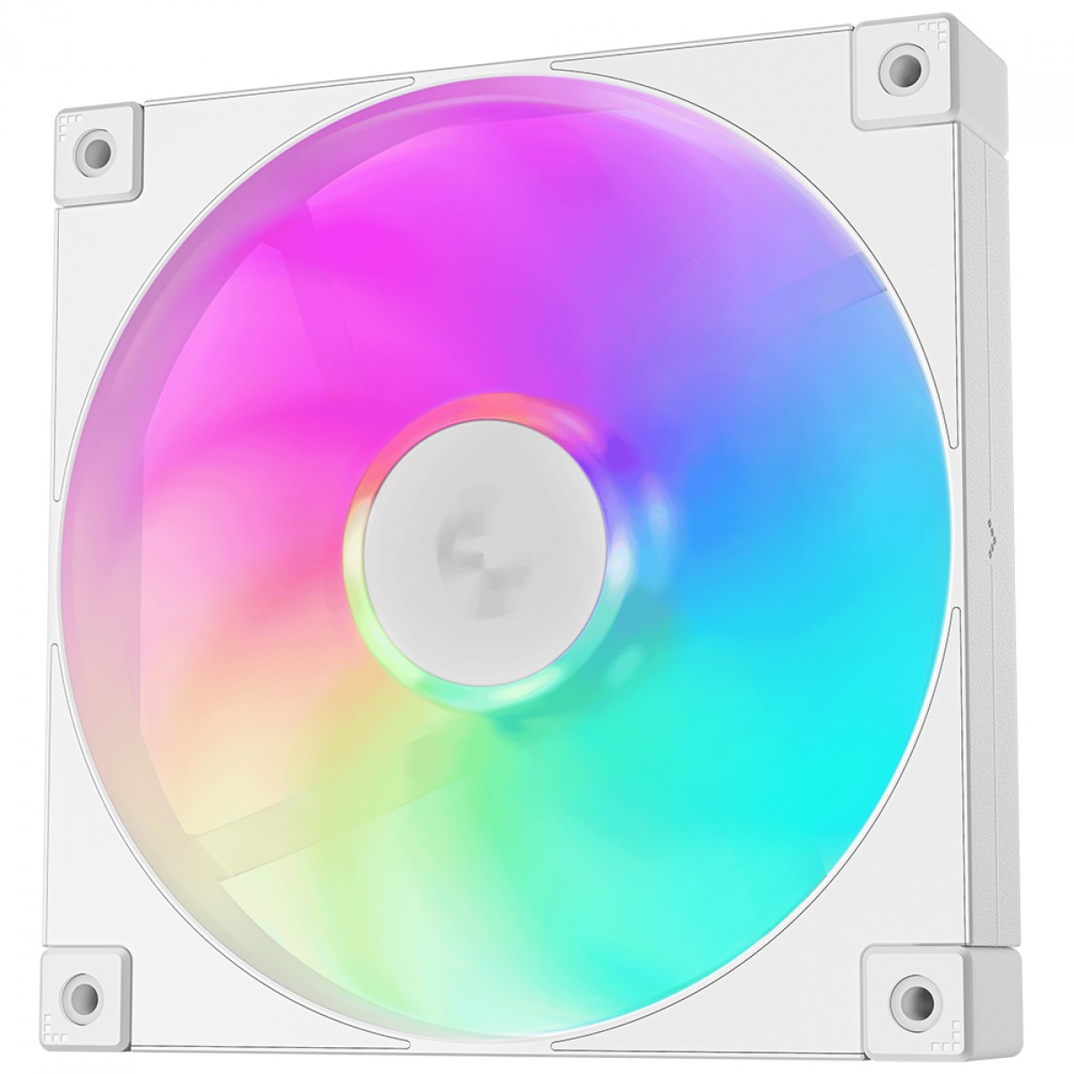 Cooler Para Gabinete DeepCool FD14 ARGB WH, 140mm, PWM, Branco, R-FD14-WHAPN1-G
