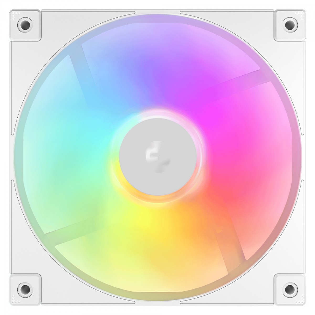 Cooler Para Gabinete DeepCool FD14 ARGB WH, 140mm, PWM, Branco, R-FD14-WHAPN1-G