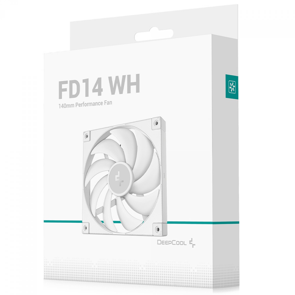 Cooler Para Gabinete DeepCool FD14 WH, 140mm, PWM, Branco, R-FD14-WHNPN1-G
