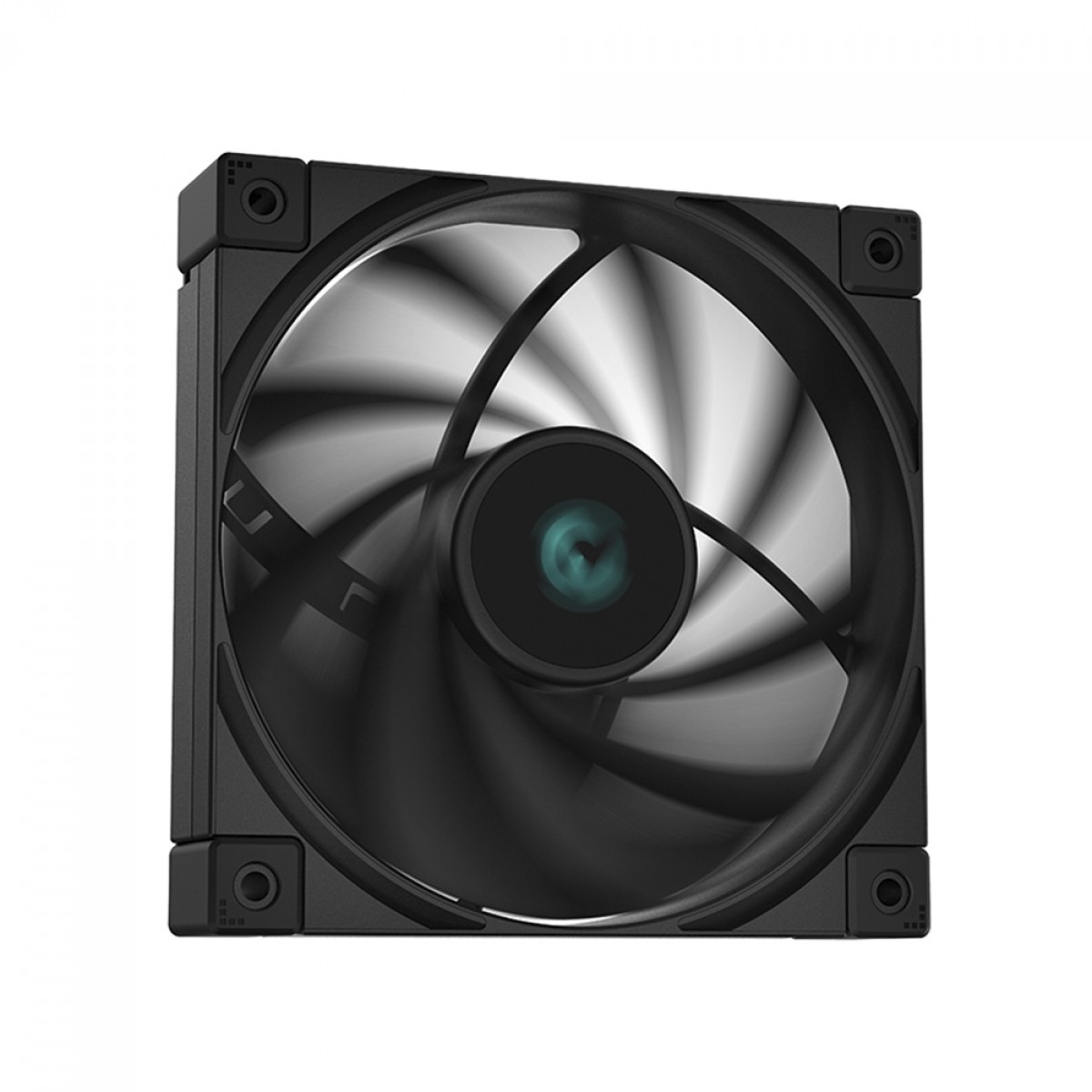 Cooler Para Gabinete DeepCool FK120, 120mm, Black, R-FK120-BKNPF1-G-1