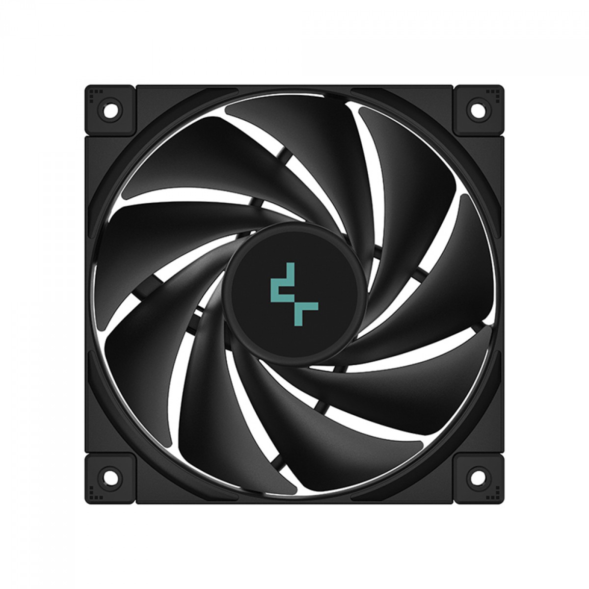Cooler Para Gabinete DeepCool FK120, 120mm, Black, R-FK120-BKNPF1-G-1