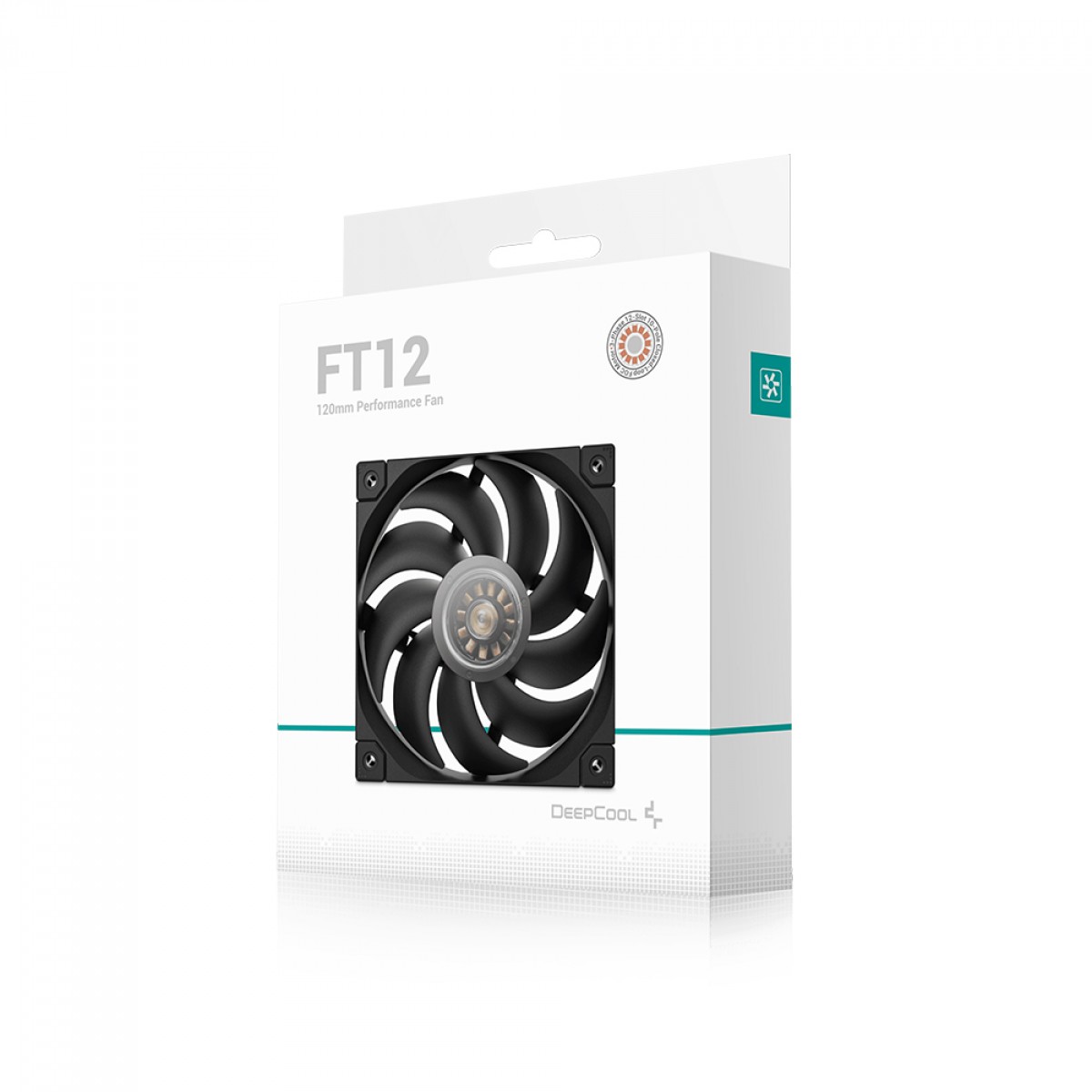 Cooler Para Gabinete DeepCool FT12, 120mm, PWM, Preto, R-FT12-BKWPN1-G