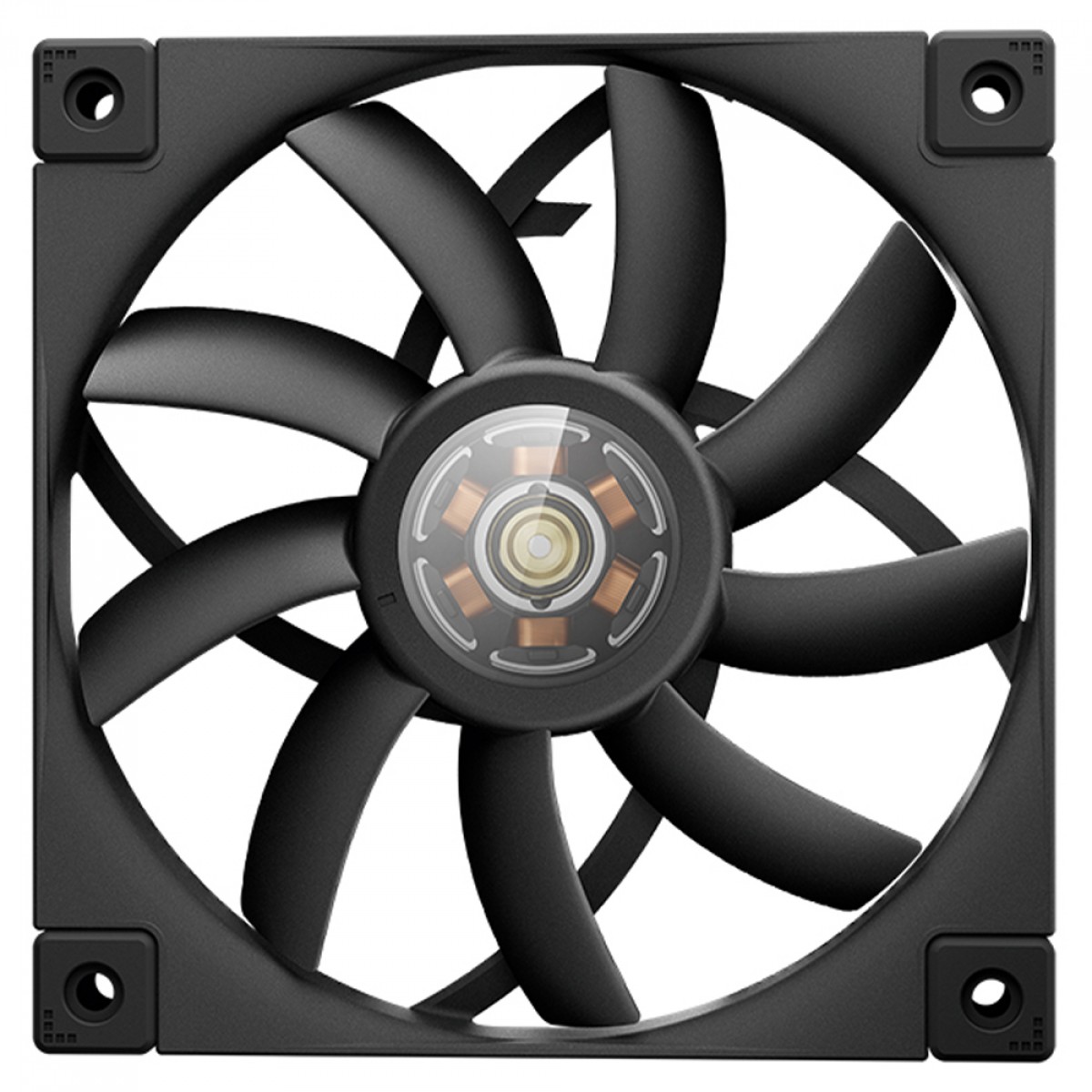 Cooler Para Gabinete DeepCool FT12 Slim, 120mm, PWM, Preto, R-FT12SLIM-BKWPN1-G
