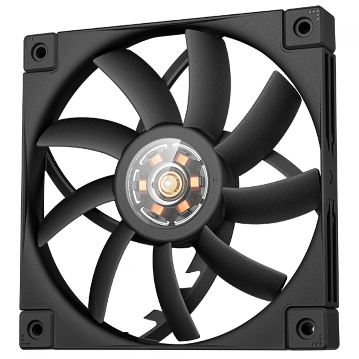 Cooler Para Gabinete DeepCool FT12 Slim, 120mm, PWM, Preto, R-FT12SLIM-BKWPN1-G