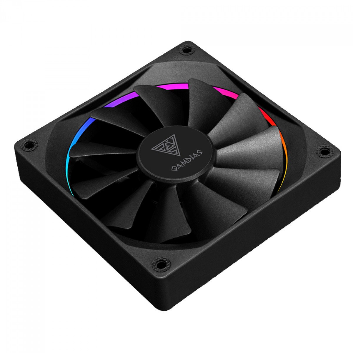 Cooler Para Gabinete Gamdias Aeolus M3 1201 , ARGB, Black, 120mm, AEOLUS M3-1201
