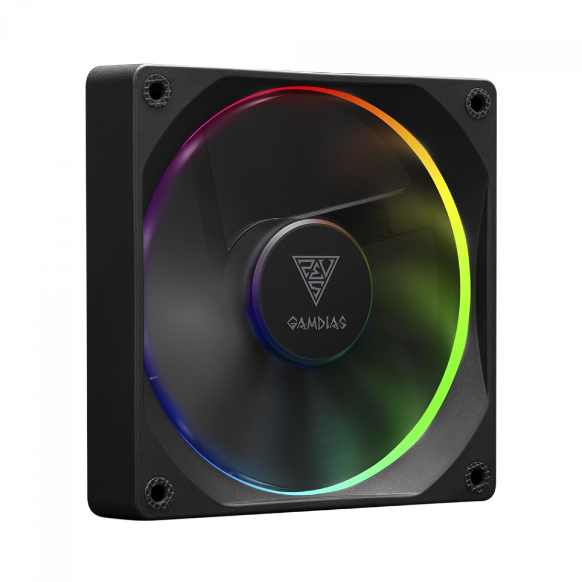 Cooler Para Gabinete Gamdias Aeolus M3 1201 , ARGB, Black, 120mm, AEOLUS M3-1201