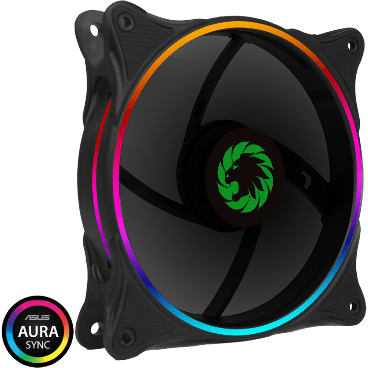 Cooler Para Gabinete Gamemax Mirage, ARGB 120mm, FN-12RAINBOW-N