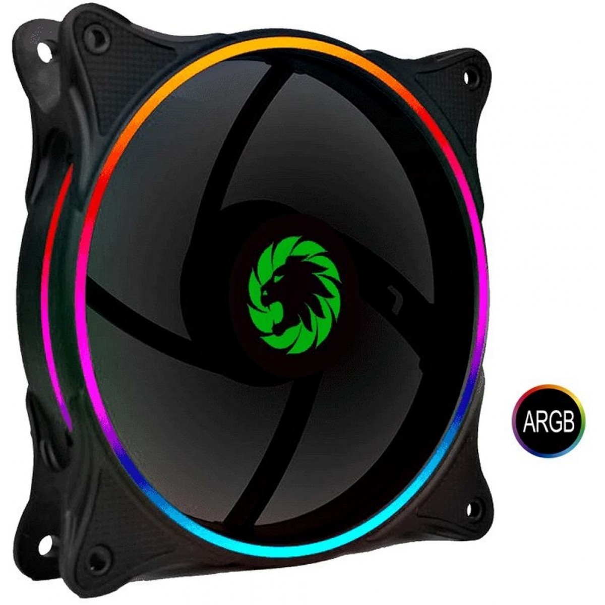 Cooler Para Gabinete Gamemax Mirage, ARGB 120mm, FN-12RAINBOW