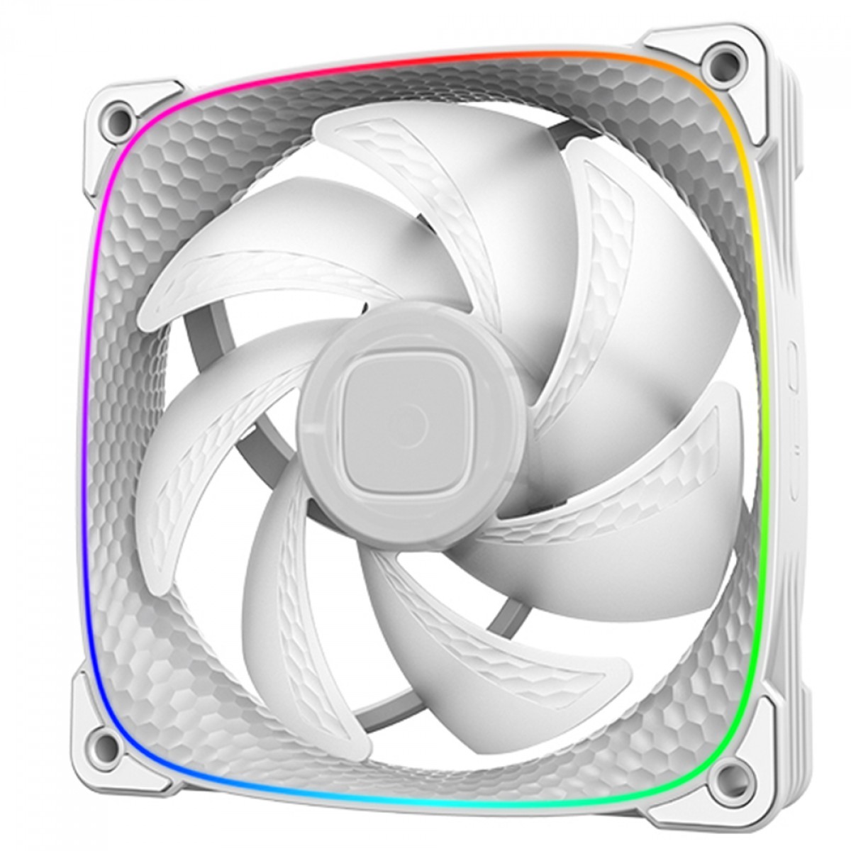 Cooler Para Gabinete Geometric Future Squama 2503W, ARGB, 120mm, PWM, Branco, GEO-S2503W-1