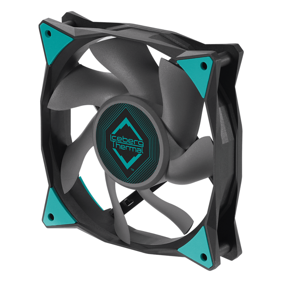 Cooler Para Gabinete Iceberg Thermal IceGale, 120mm, Black