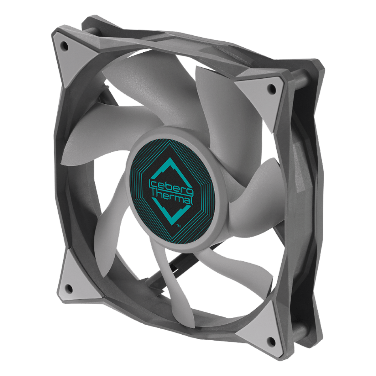 Cooler Para Gabinete Iceberg Thermal IceGale, 120mm, Gray