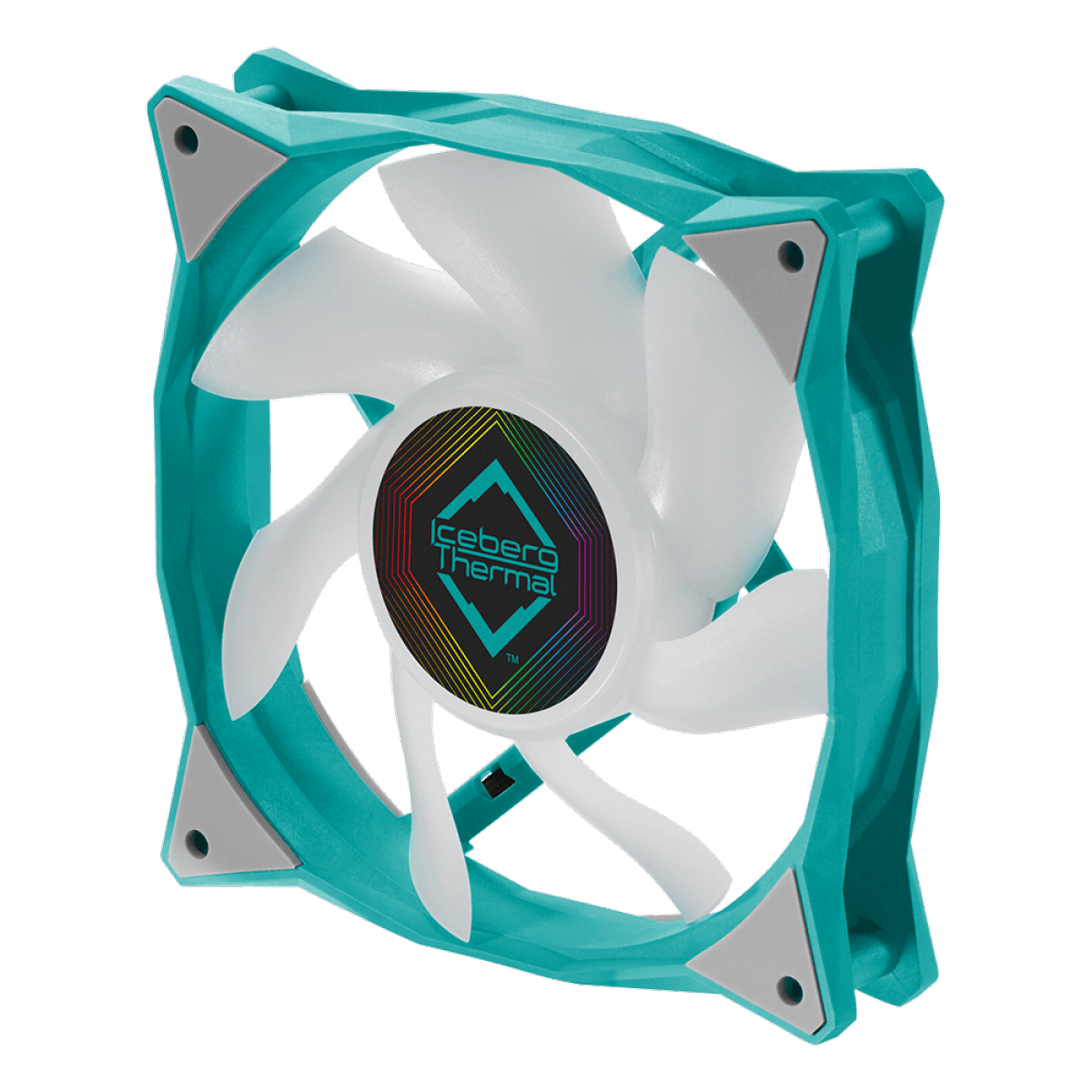 Cooler Para Gabinete Iceberg Thermal IceGale ARGB, 120mm, Blue