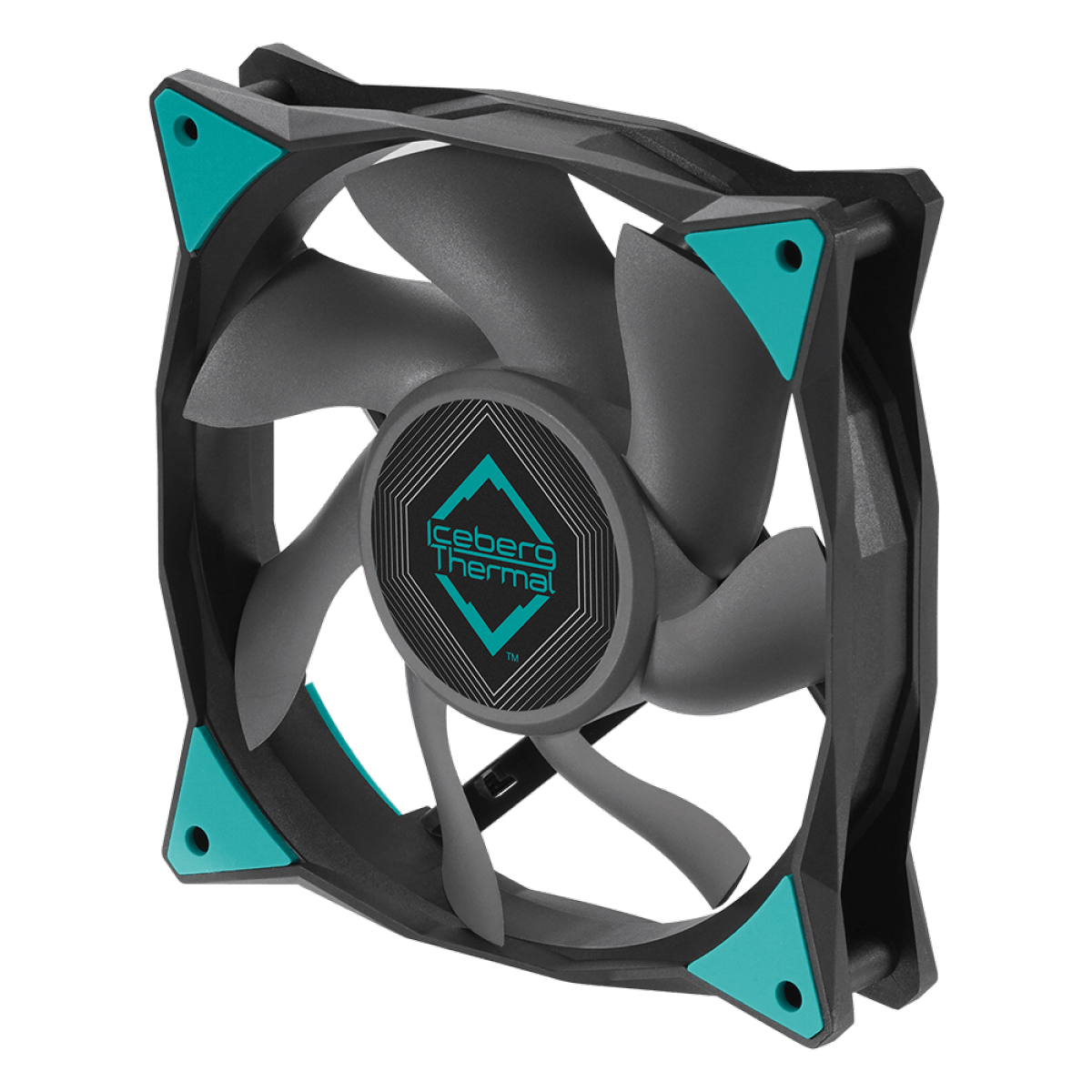 Cooler Para Gabinete Iceberg Thermal IceGale Xtra, 120mm, Black