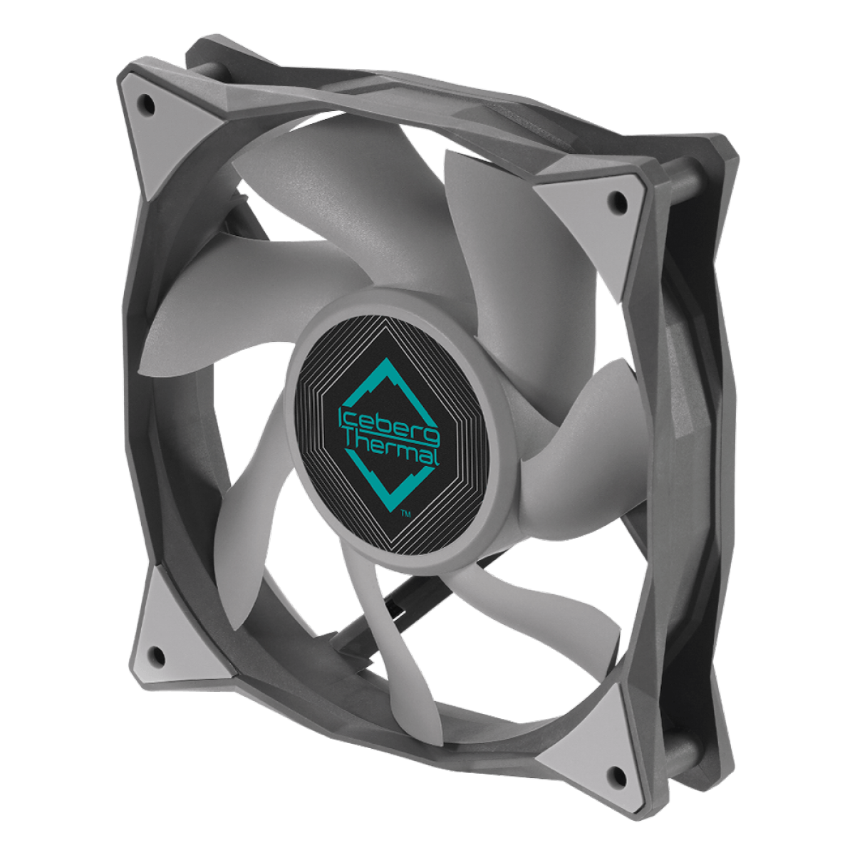 Cooler Para Gabinete Iceberg Thermal IceGale Xtra, 120mm, Gray