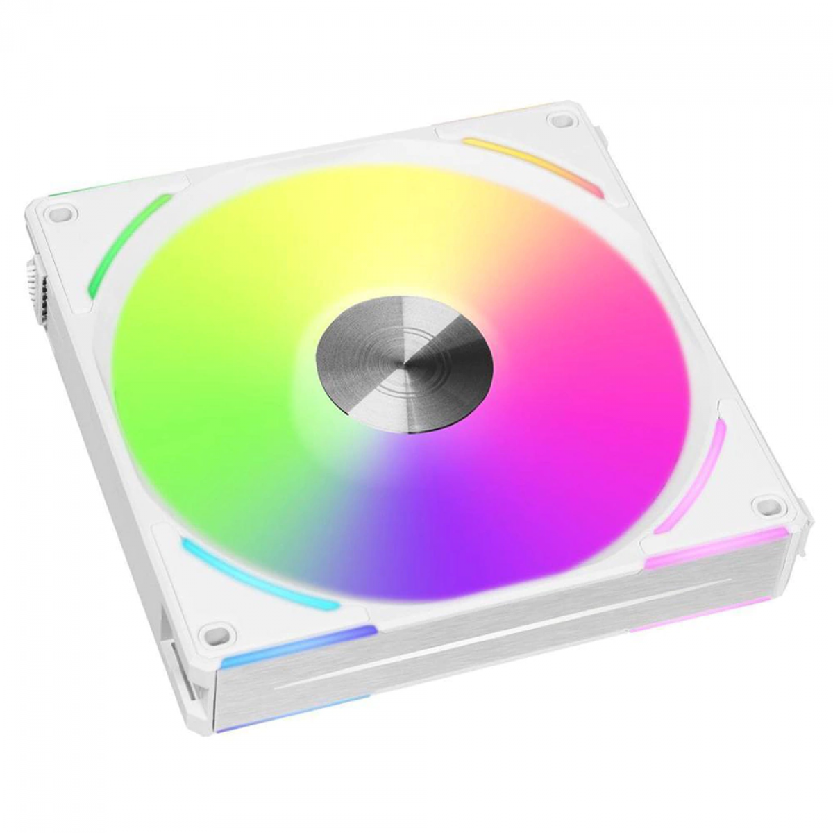 Cooler Para Gabinete Lian Li Uni Fan AL140 V2, RGB, 140mm, White, AL140V2-1W