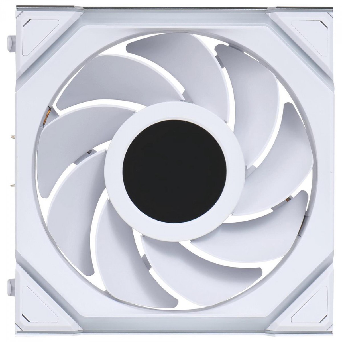Cooler Para Gabinete Lian Li Uni Fan SL Wireless LCD, Reverse Blade, ARGB, 120mm, Com Tela, White, 12RSLLCD1W1W