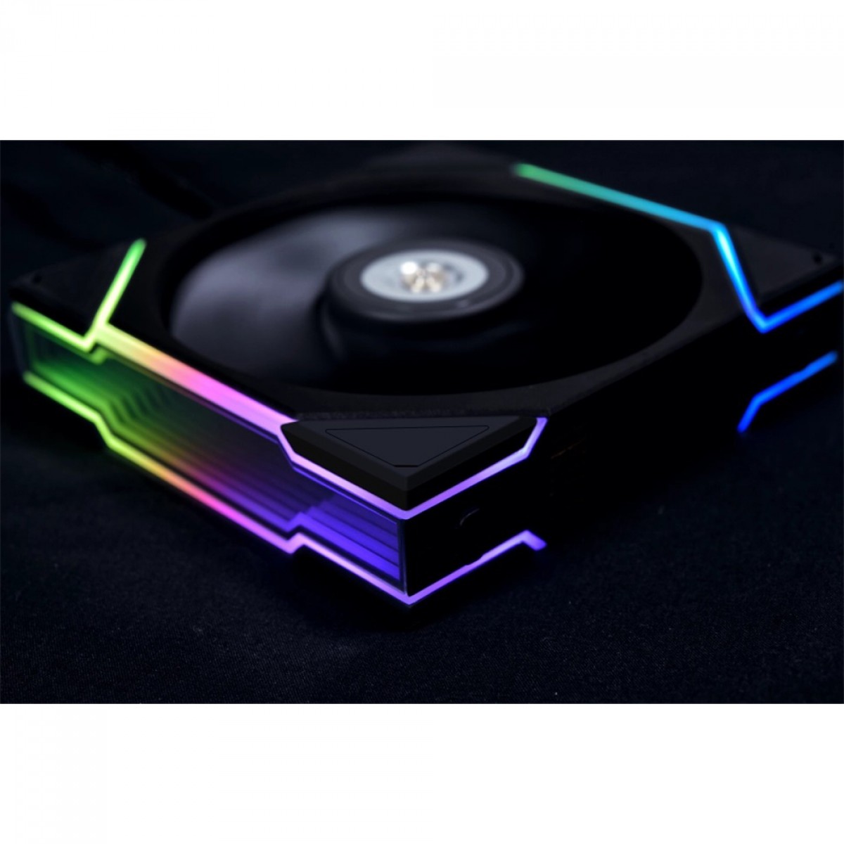 Cooler Para Gabinete Lian Li Uni Fan TL 120 Reverse Blade, RGB, 120mm, Black, 12RTL1B BLACK