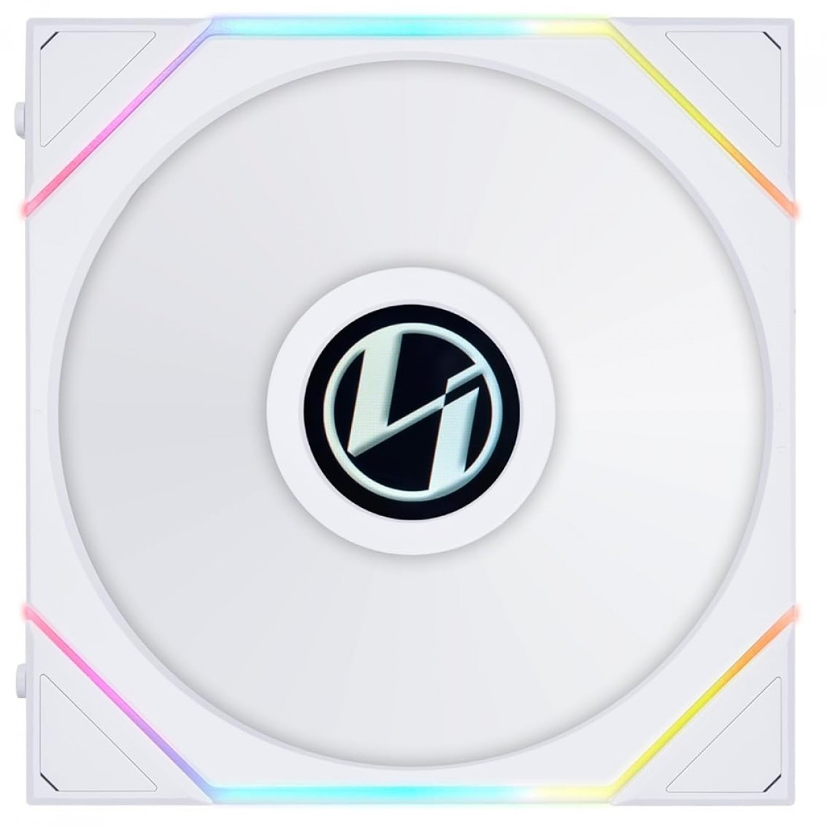 Cooler Para Gabinete Lian Li Uni Fan TL LCD, RGB, 120mm, Com Tela, Branco, 12TLLCD1W
