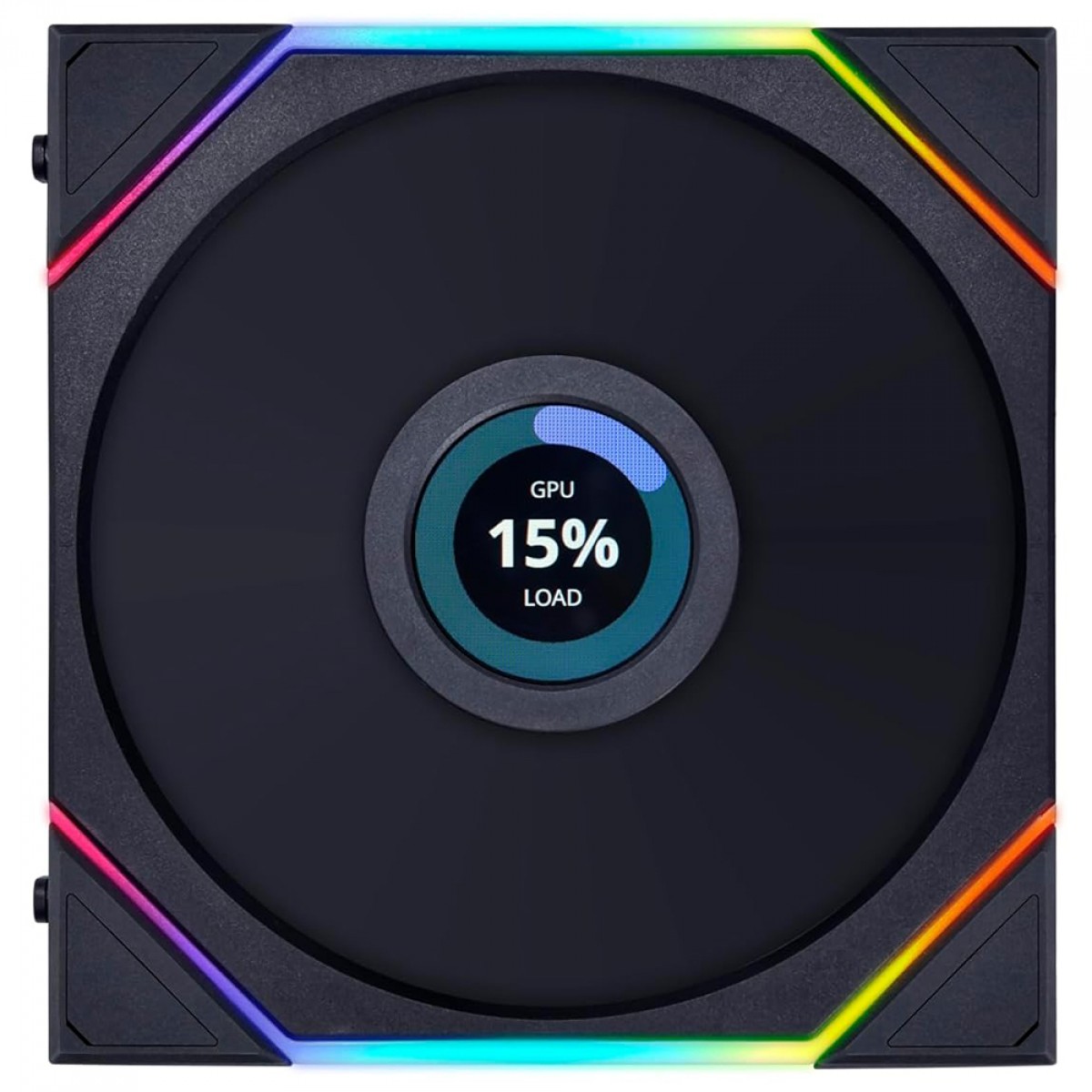 Cooler Para Gabinete Lian Li Uni Fan TL LCD Reverse Blade, RGB, 140mm, Com Tela, Preto, 14RTLLCD1B BLACK
