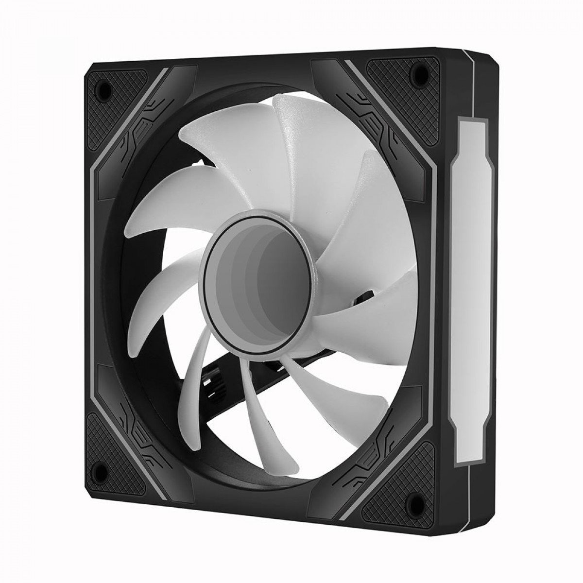 Cooler Para Gabinete Liketec Enigma Reverse Dark, ARGB, 120mm, Preto