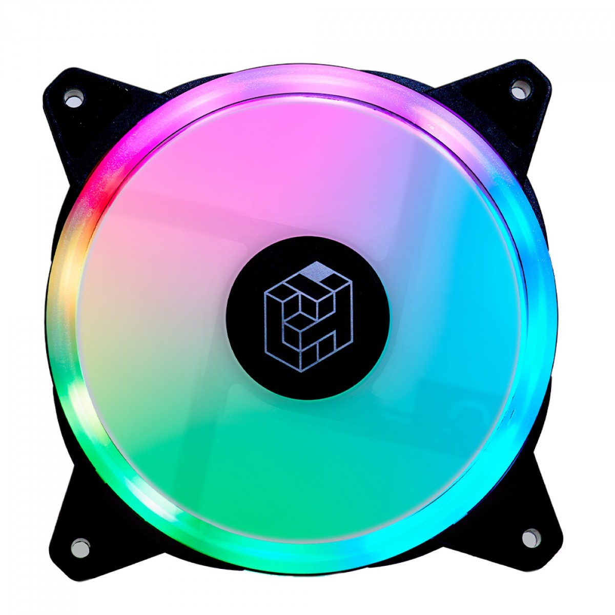 Cooler Para Gabinete Liketec Lighter RGB Slave, 120mm, Black, LIGHTER RGB SLAVE