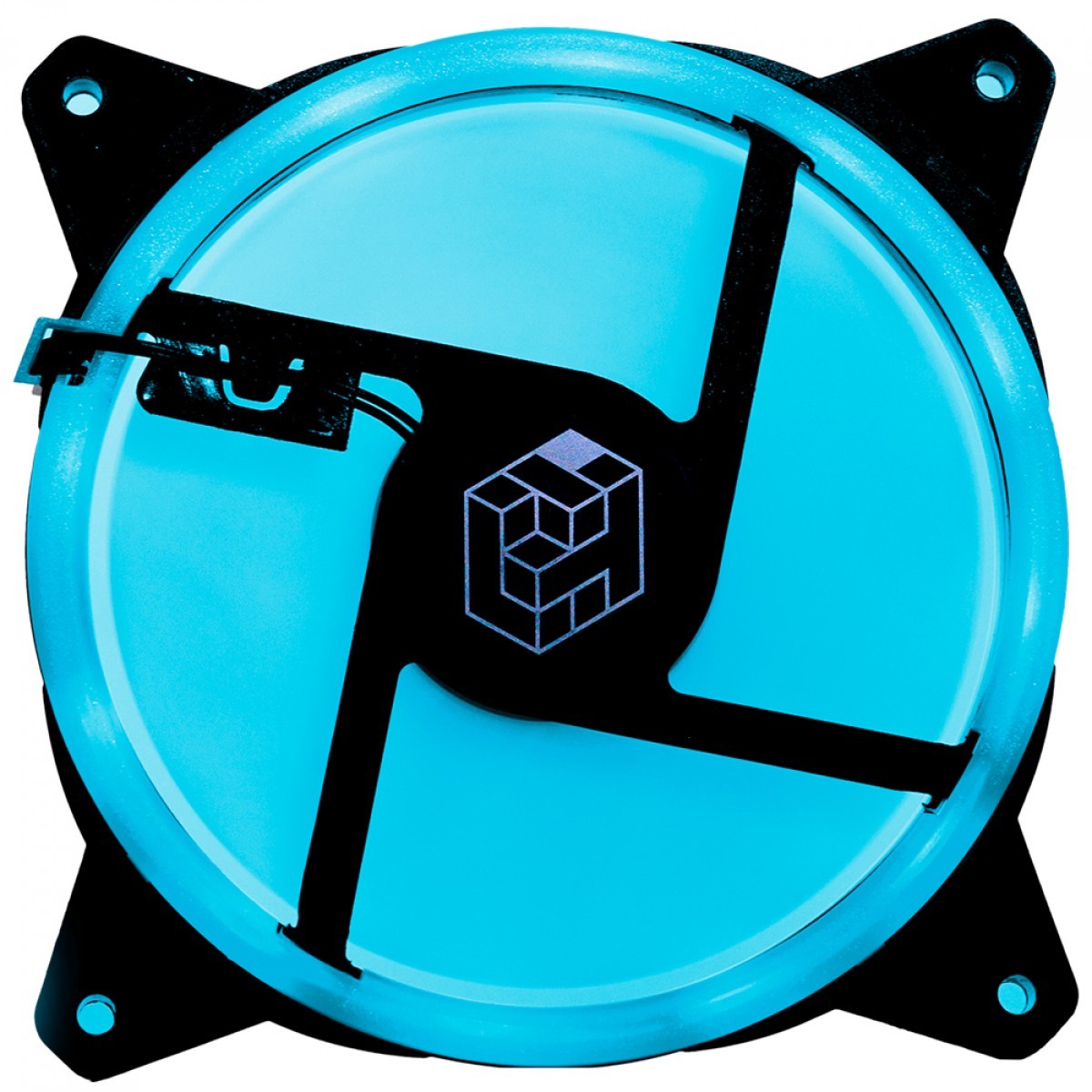 Cooler Para Gabinete Liketec Lighter RGB Slave, 120mm, Black, LIGHTER RGB SLAVE
