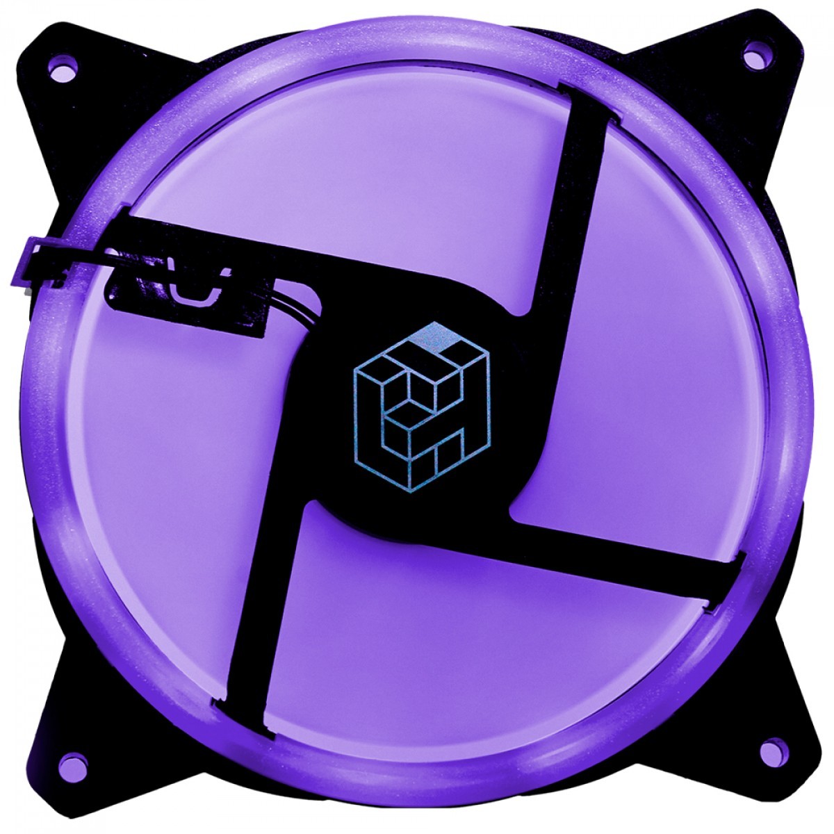 Cooler Para Gabinete Liketec Lighter RGB Slave, 120mm, Black, LIGHTER RGB SLAVE