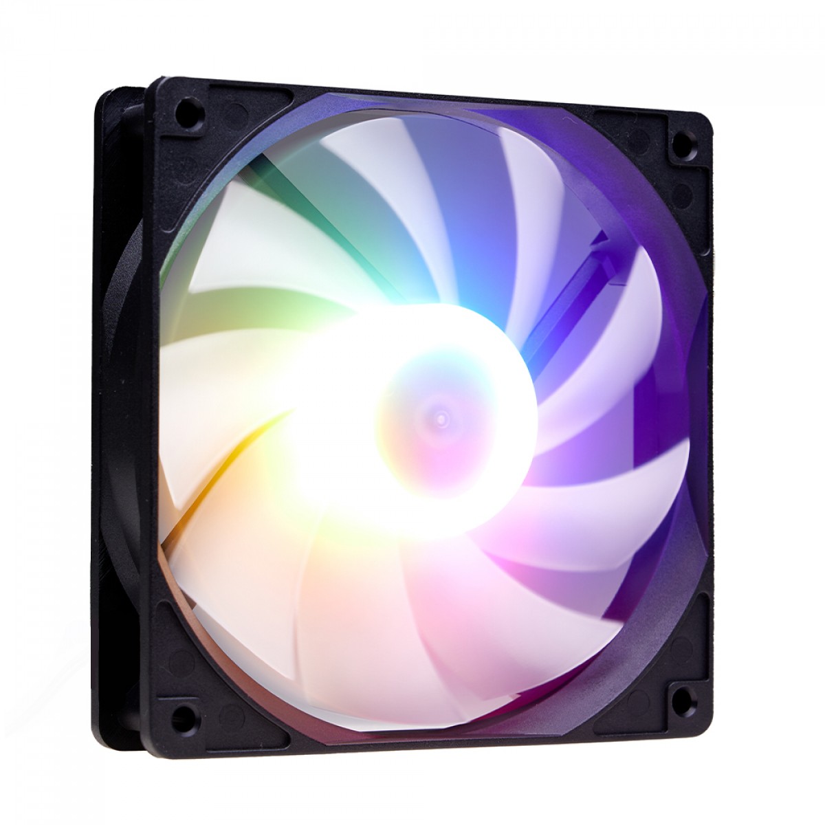 Cooler Para Gabinete Liketec Rainbow, 120mm, Preto, LF-UNRBW-RAINBOW-2100