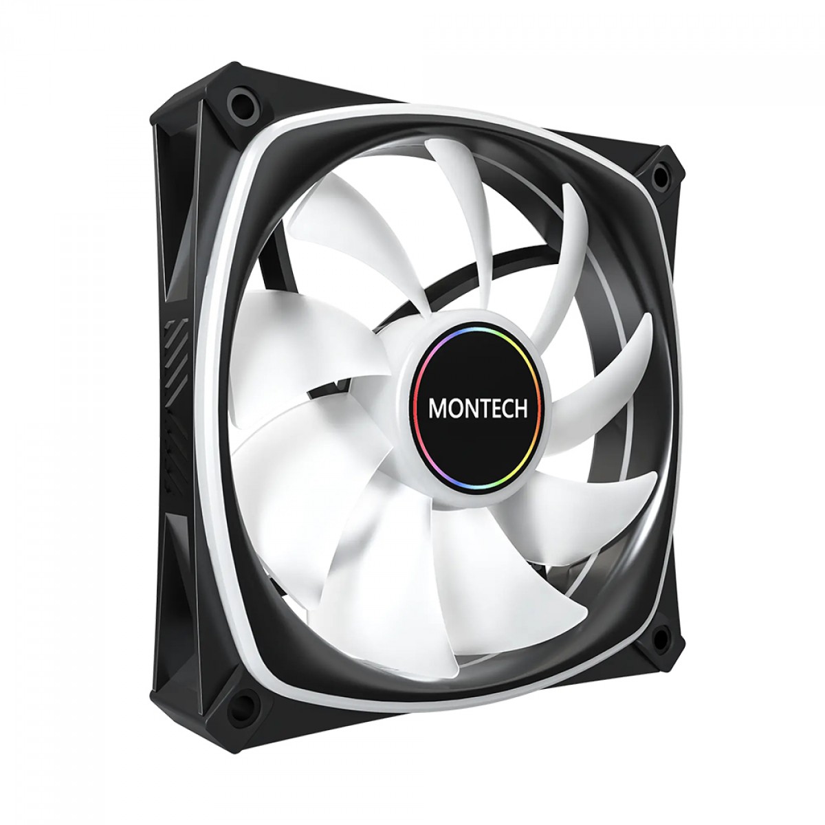 Cooler Para Gabinete Montech AX120 PRO, ARGB, 120mm, Preto - Open Box