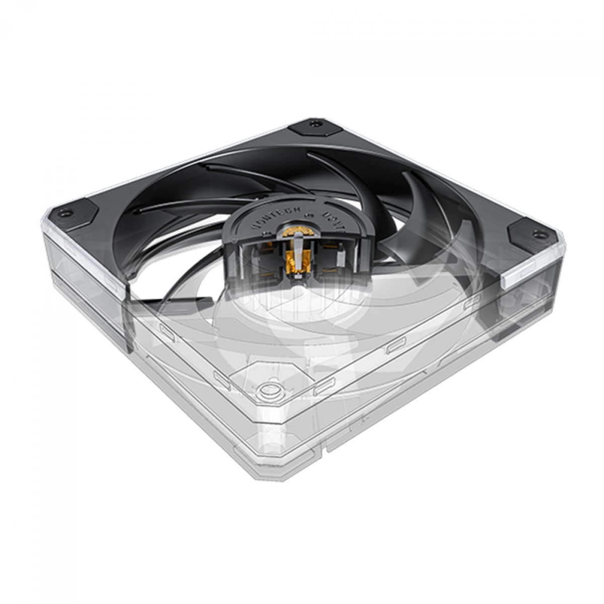 Cooler Para Gabinete Montech METAL 120 PWM, 120mm, Black