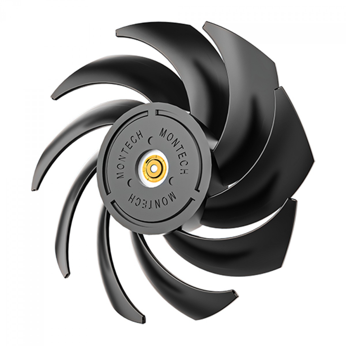 Cooler Para Gabinete Montech METAL 120 PWM, 120mm, Black